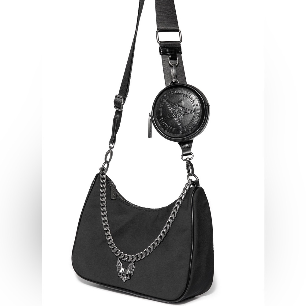 BlackCraft Cult Nylon Bat Crossbody Purse Bag Believe In Yourself NEW